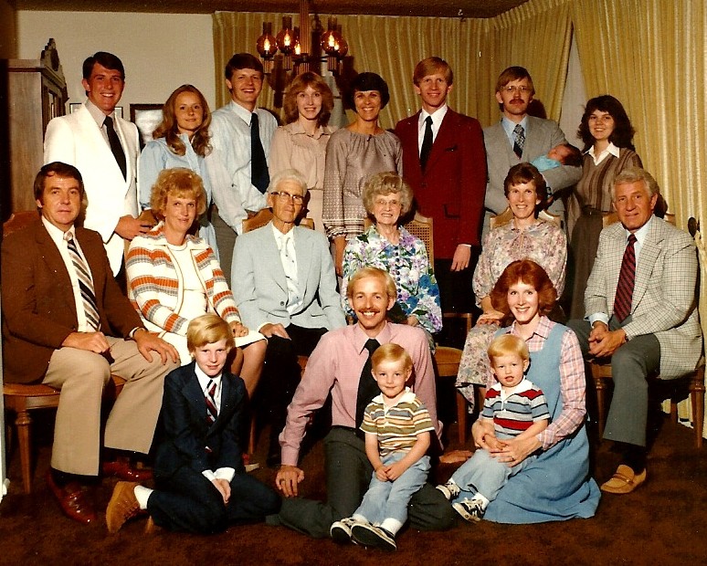 Bry & Melba Black Family 1980 